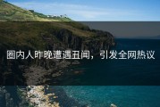 圈内人昨晚遭遇丑闻，引发全网热议