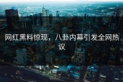 网红黑料惊现，八卦内幕引发全网热议